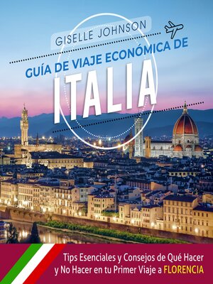 cover image of Guía de Viaje económica de Italia